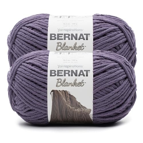 Bernat Blanket Yarn – Super Bulky Chenille Yarn